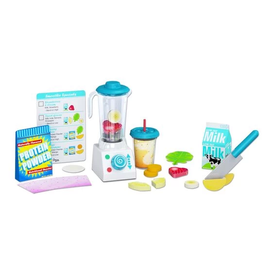Melissa & Doug Smoothie Maker Wooden Blender Set - Image 2