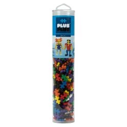 PLUS-PLUS Open Play Tube - 240pc Basic Mix
