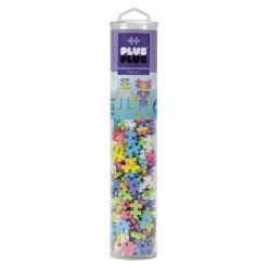 PLUS-PLUS Open Play Tube - 240pc Pastel Mix