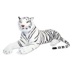 Melissa & Doug White Tiger Giant Plush
