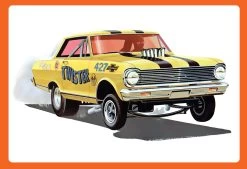 AMT 1/25 1965 Chevy II Nova AWB Twister