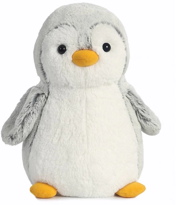 PomPom Penguin - 11.5" Grey