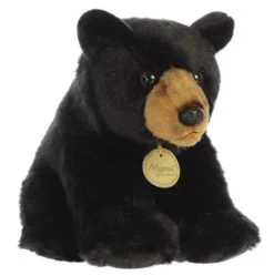Miyoni - 9" Black Bear Plush