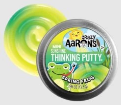 2" Spring Frog Sunshine Thinking Putty