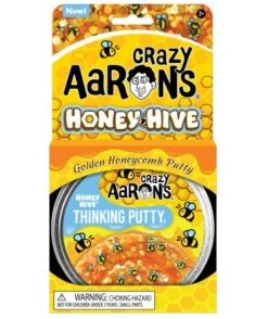 4" Honey Hive Thinking Putty