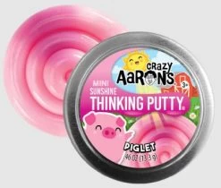 2" Piglet Sunshine Thinking Putty