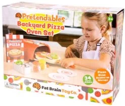 Fat Brain Toys Pretendables Backyard Pizza Oven