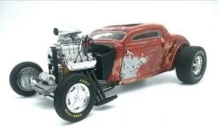 Acme 1/18 1934 GMP Blown Rusted Steel Coupe - Rusted Steel