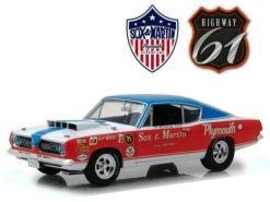 1/18 1968 Plymouth Barracuda "Sox & Martin"