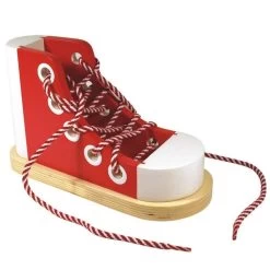 Melissa & Doug Wood Lacing Sneaker