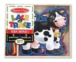 Melissa & Doug Lace & Trace - Farm Animals