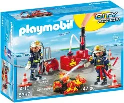 Playmobil City Action - Firefighting Operation With Water Pump