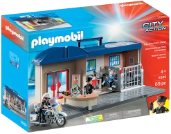 Playmobil City Action - Take Along Police Station
