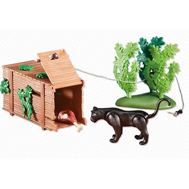Playmobil Panther With Transportation Box