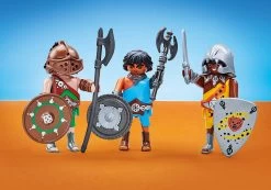Playmobil 3 Three Gladiators