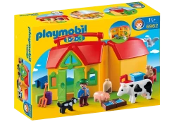 Playmobil 1.2.3. My Take Along Farm