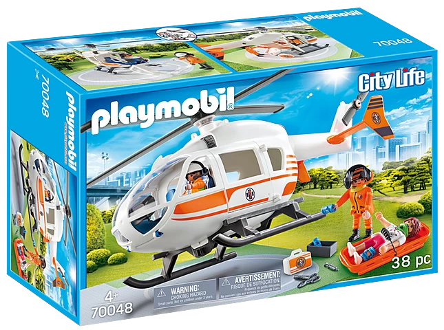Playmobil City Life - Rescue Helicopter
