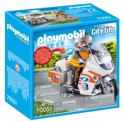 Playmobil City Life - Emergency Motorbike