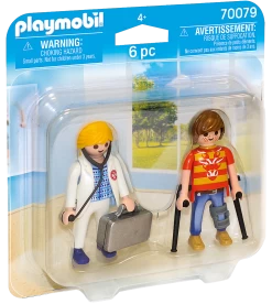 Playmobil Doctor And Patient
