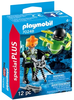 Playmobil Agent With Drone