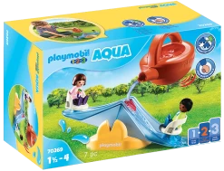 Playmobil 1 2 3 Water Seesaw With Watering Can