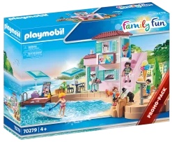 Playmobil Family Fun Waterfront Ice Cream Shop