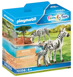 Playmobil Family Fun Zebras With Foal