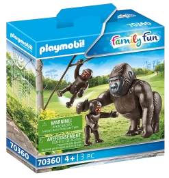 Playmobil Family Fun Gorilla With Babies