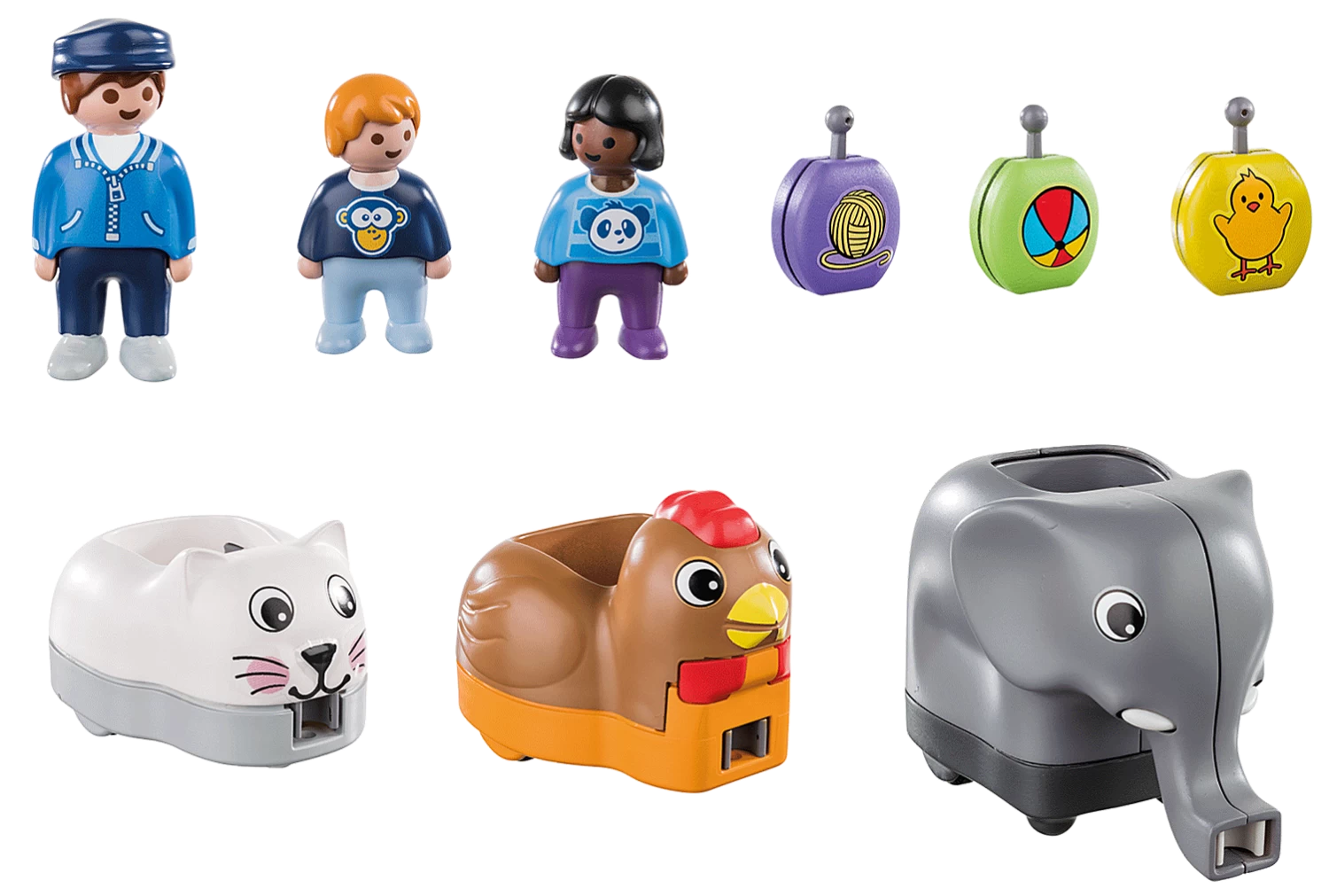 Playmobil 1 2 3 Animal Train - Image 2