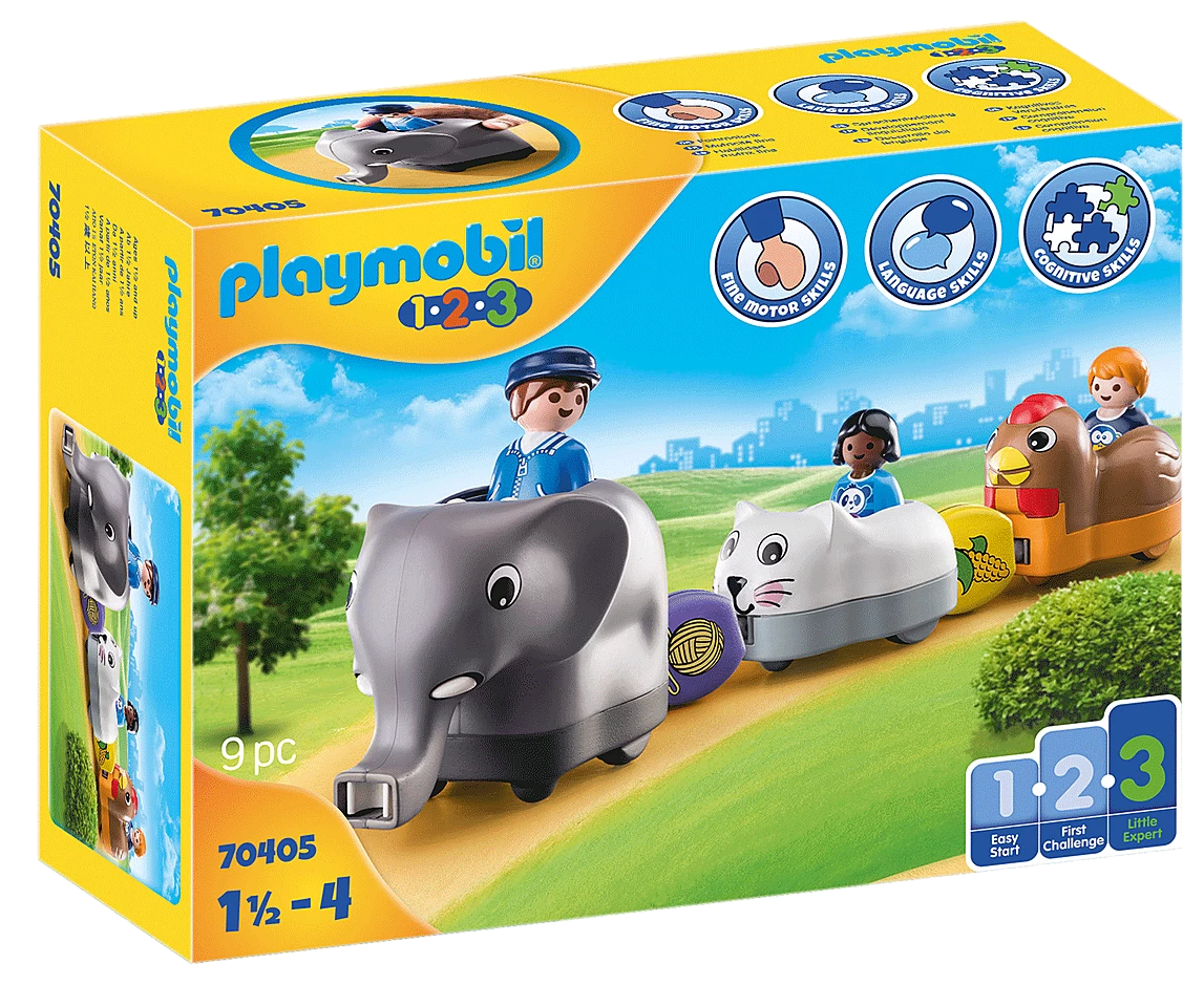 Playmobil 1 2 3 Animal Train