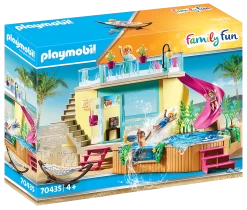 Playmobil Family Fun Bungalow With Pool