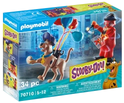 Playmobil Scooby-Doo Adventure With Ghost Clown