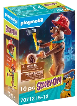 Playmobil Scooby Doo Firefighter Figure