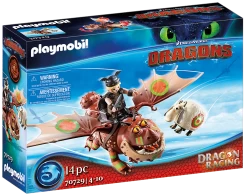 Playmobil Dragons: Fishlegs And Stormfly