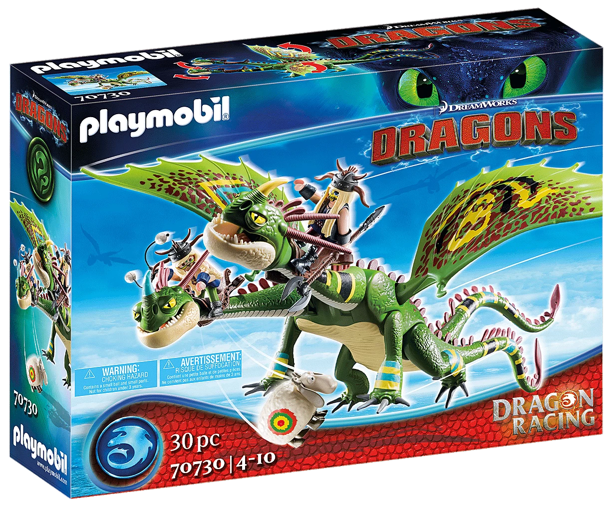 Playmobil Dragons: Ruffnut, Tuffnut, Barf, Belch