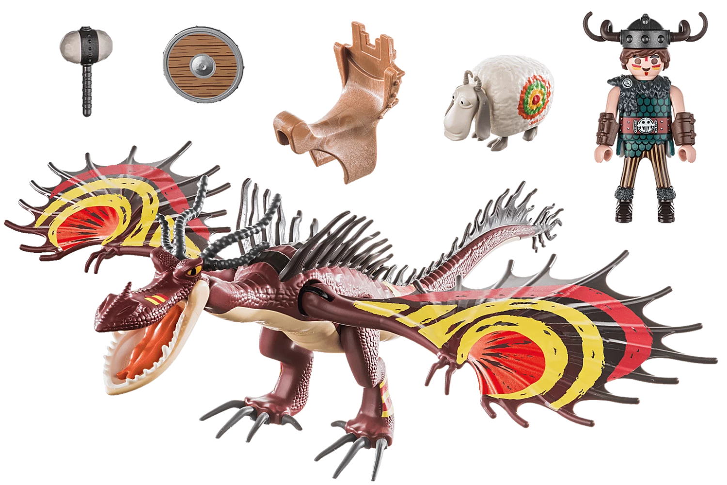 Playmobil Dragons: Snoutlout And Hookfang - Image 2