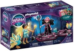 Playmobil Ayuma Crystal Fairy And Bat Fairy With Soul Animal