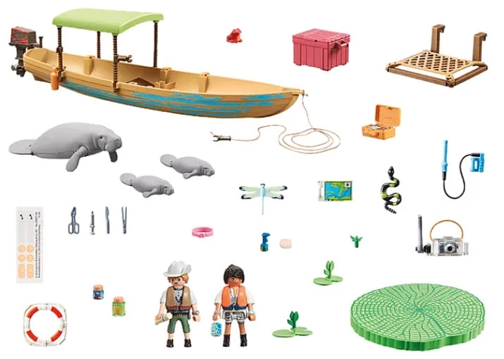Playmobil Wiltopia - Boat Trip To The Manatees - Image 2