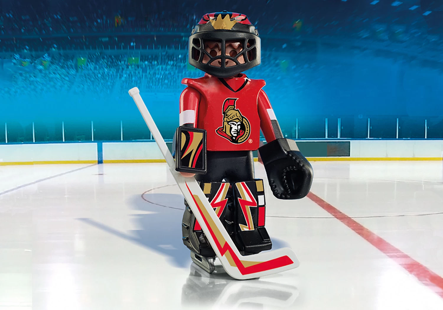 Playmobil NHL OTT Senators Goalie - Image 2