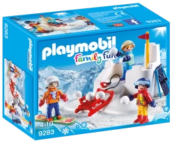 Playmobil Family Fun - Snowball Fight