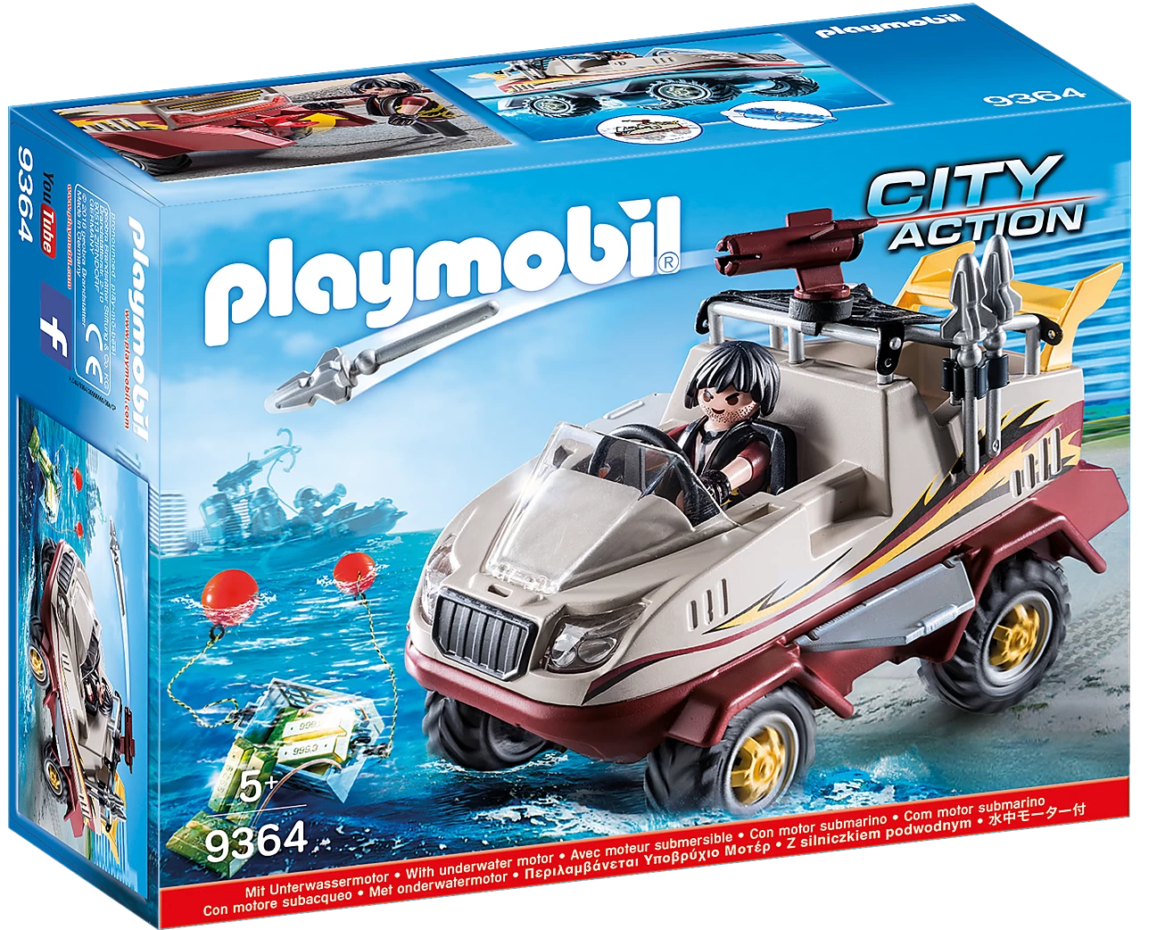 Playmobil City Action - Amphibious Truck