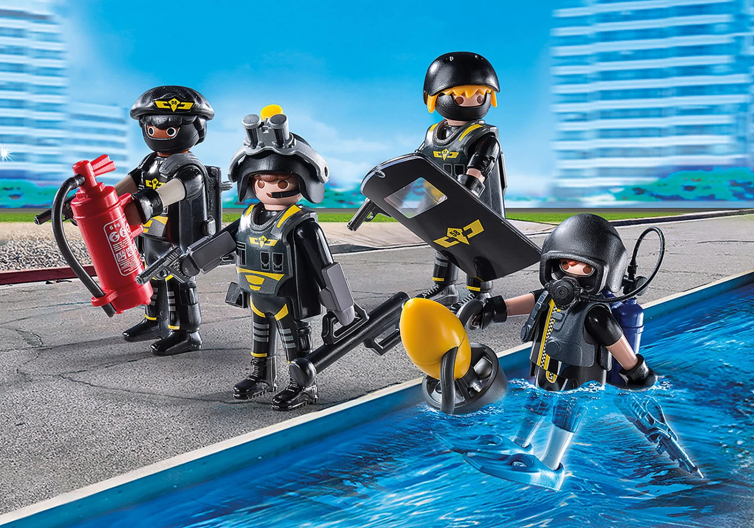 Playmobil City Action - Tactical Unit Team - Image 2