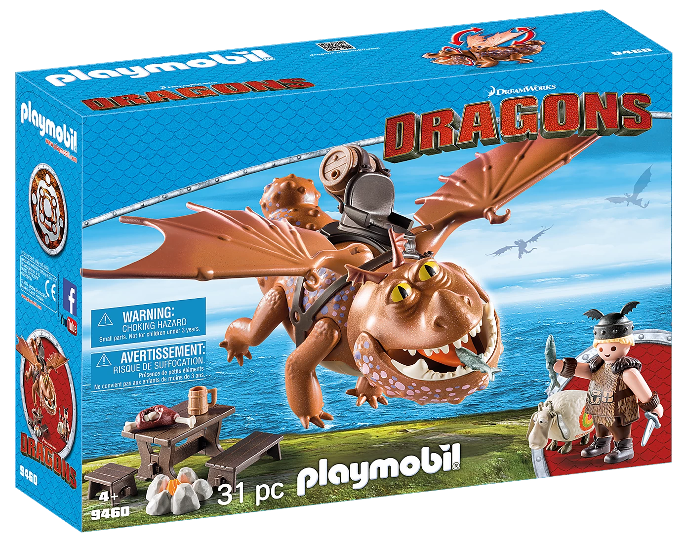 Playmobil Fishlegs & Meatlug