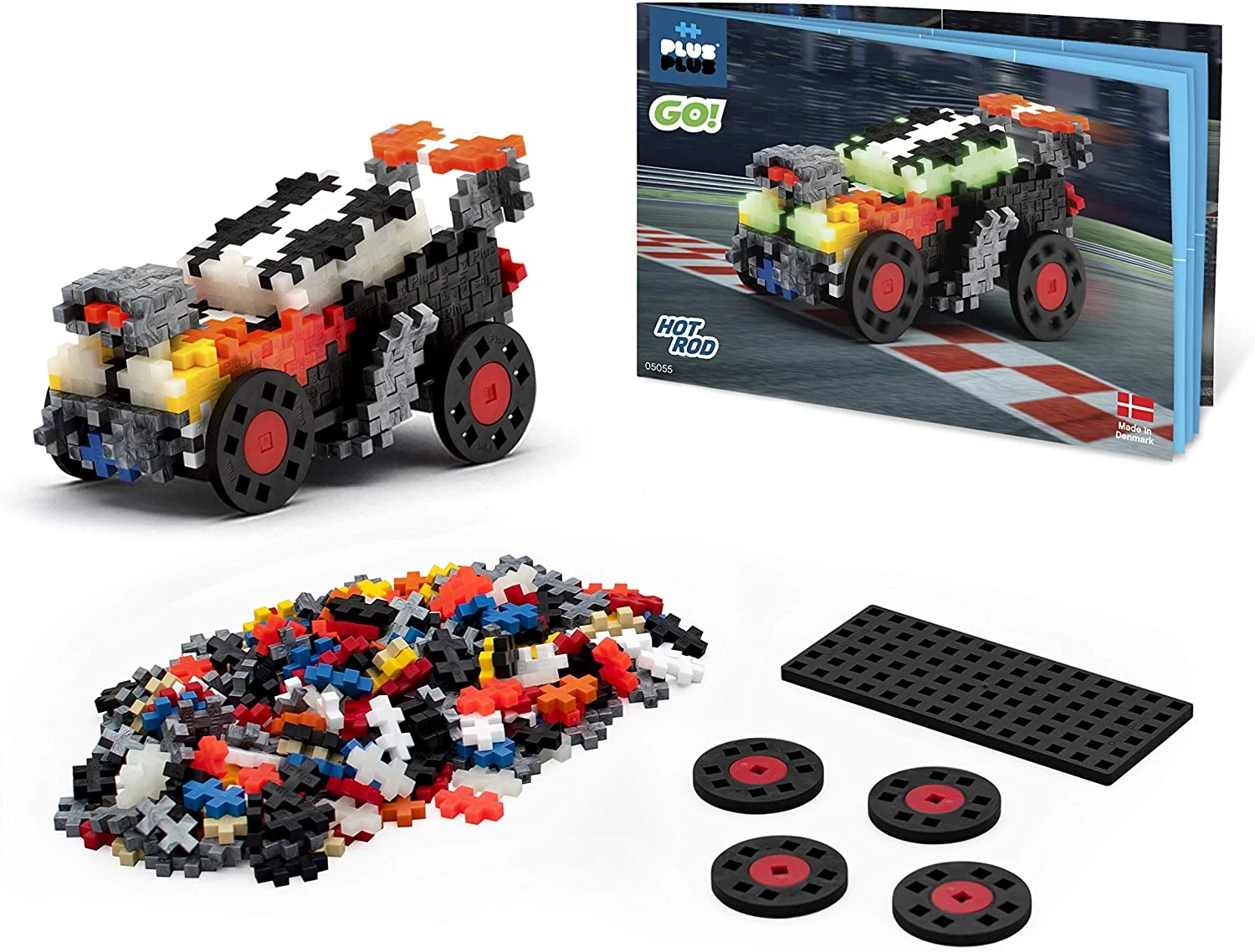 PLUS-PLUS Plus Plus GO Hot Rod - Image 2