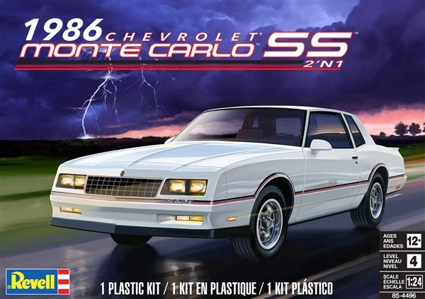 Revell 1/24 1986 Monte Carlo SS 2N1 Kit