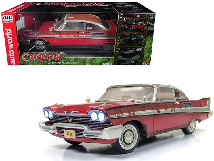 Auto World 1/18 1958 Plymouth Fury "Christine" Dirty / Rusted Version - Image 2