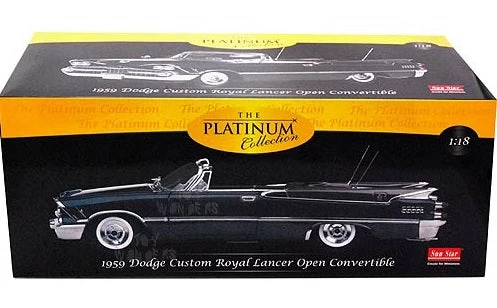 1/18 1959 Dodge Custom Royal Lancer Open Convertible - Image 2