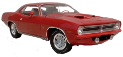 Acme 1/18 1970 Cuda DEMO Ronnie Sox
