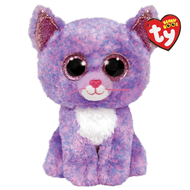 TY Cassidy - Purple Cat - Beanie Boo