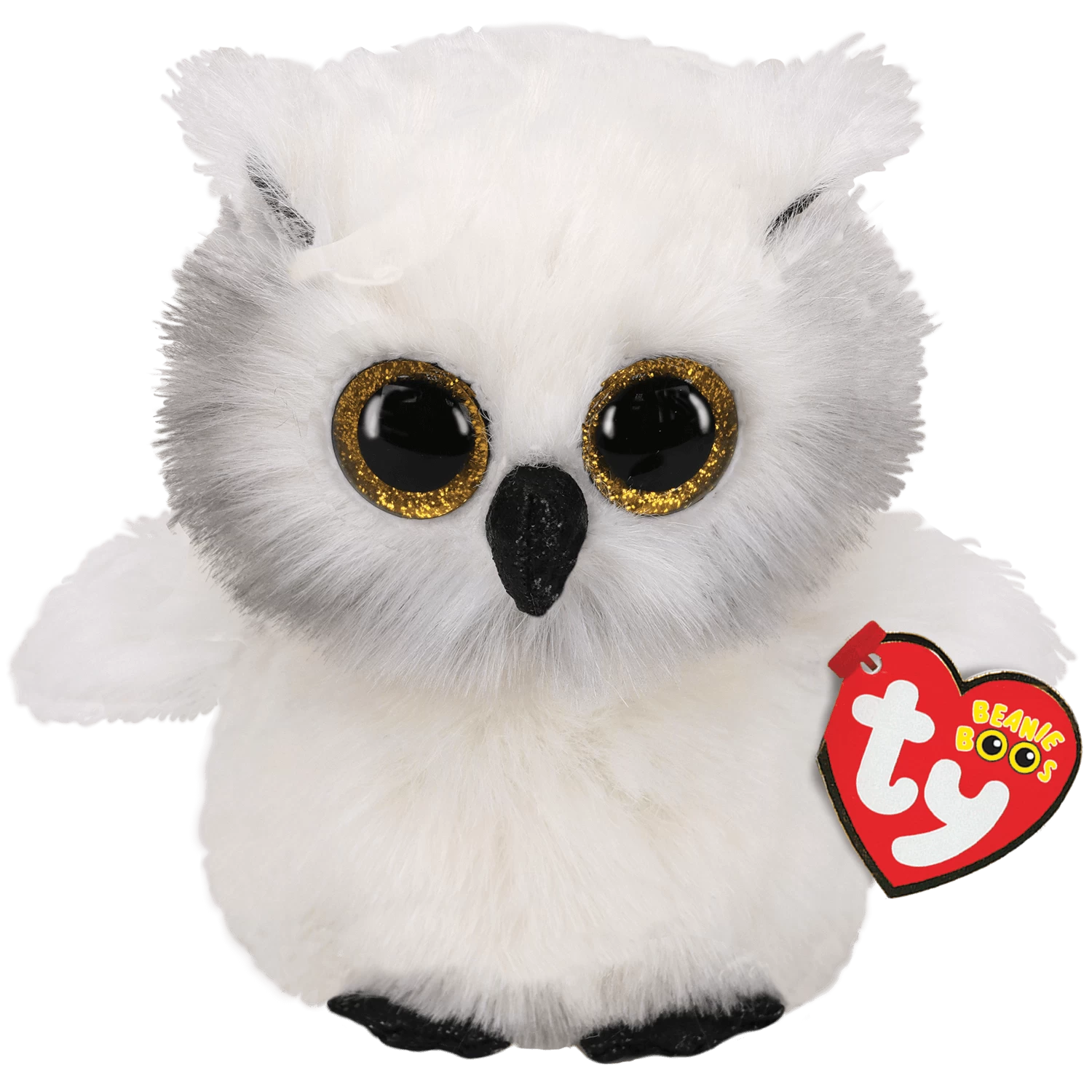 TY Austin - White Owl - Beanie Boo